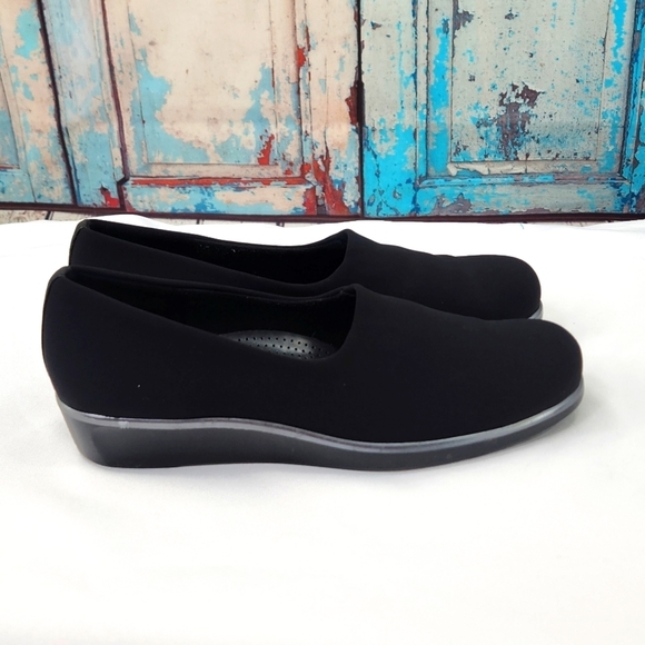SAS Black Bliss Slip On Loafers
